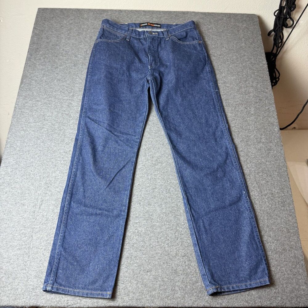 Wrangler FR 10FR13MWZ Mens Flame Resistant Western Denim Jeans 32x32 CAT2/2112